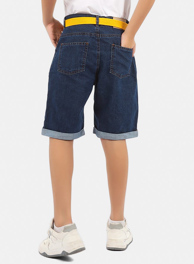 EGY WEAR Boys blue denim shorts - Image 3