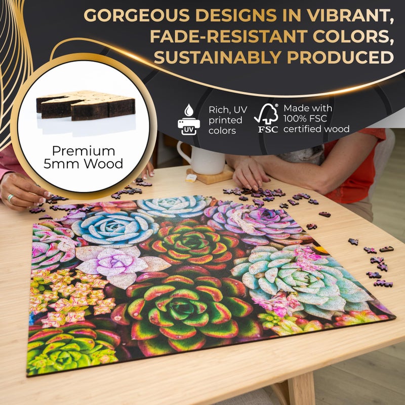 Zenchalet النضرة الإحساس بالألغاز بانورامزو 1000 قطعة | لتحسين المزاج والتركيز - Image 3