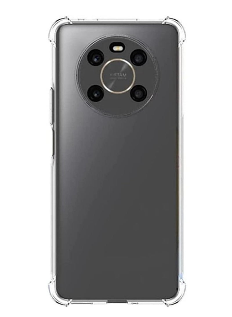 vesus Honor X9 / Honor X9 5G Clear Transparent Case Soft Flexible Silicone Back Cover Shockproof Case with Reinforced Bumper Corner - Image 1