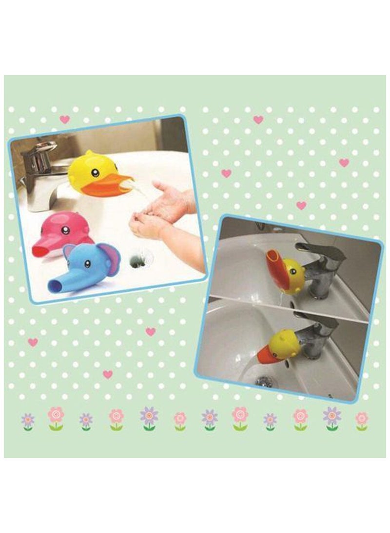 وصلة لصنبور حوض الاستحمام للاطفال بتصميم كارتوني قطعه واحده - Image 3