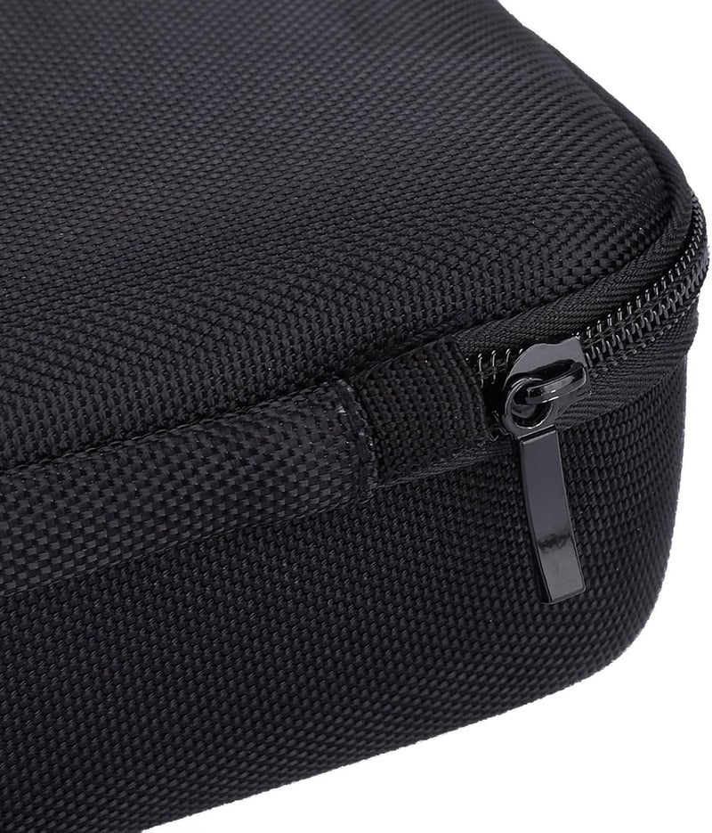 Zerodis Microphone Case, Black Comfortable Microphone Hard Case Microphone Bag, for Travel Home - Image 2