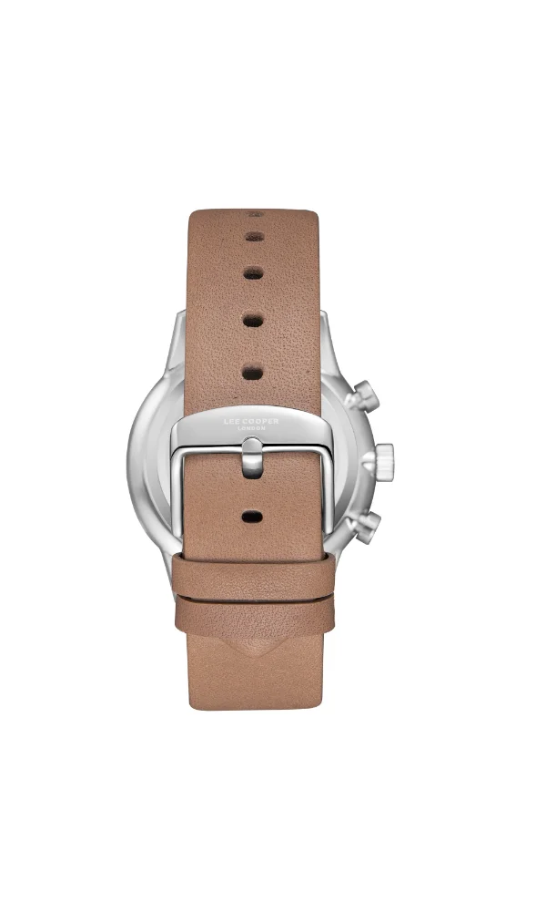 Lee Cooper Men's Leather Multi Function Watch LC08001.371 - 43.5 mm