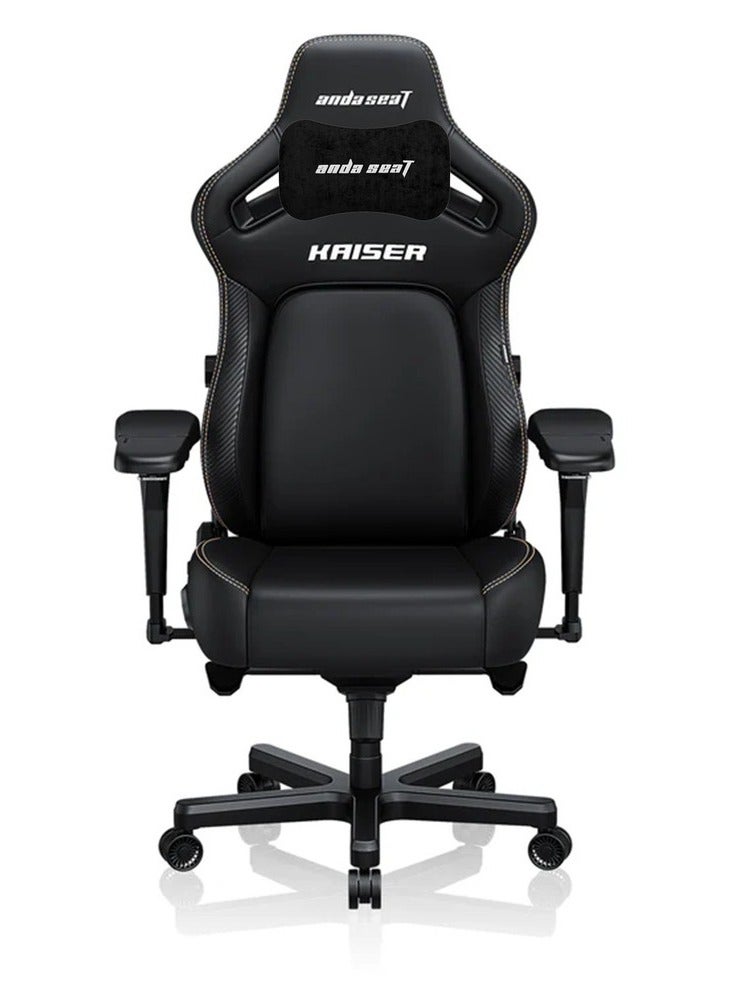 أندا سيت AndaSeat Kaiser 4 Series, XL, Premium PVC Leather, Elegant Black | AD12YDDC-XLL-20-B-PV/C  - Image 1