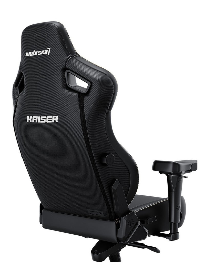 أندا سيت AndaSeat Kaiser 4 Series, XL, Premium PVC Leather, Elegant Black | AD12YDDC-XLL-20-B-PV/C  - Image 2