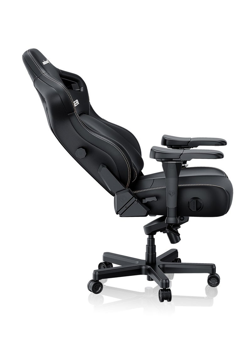 أندا سيت AndaSeat Kaiser 4 Series, XL, Premium PVC Leather, Elegant Black | AD12YDDC-XLL-20-B-PV/C  - Image 3