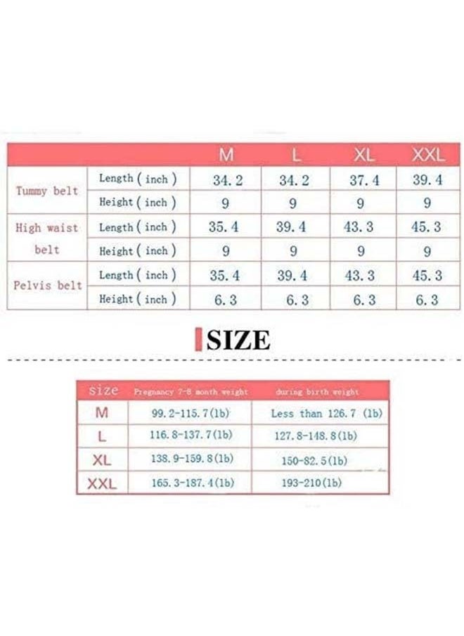 3 in 1 Postpartum Support Breathable Elastic Adjustable Postpartum Postnatal Recovery Support Girdle Belly Recover Belly Waist Pelvis Belt,Pregnancy Belly Wrap Abdominal Binder(L), One Size - pzsku/Z62A79C16C74178FD2ECFZ/45/_/1725528234/74965871-09a9-4e59-924c-be1beaafeb2a