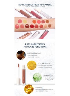 FOCALLURE High Shine Lip Glow Diamond FA-153 #6  - Image 5