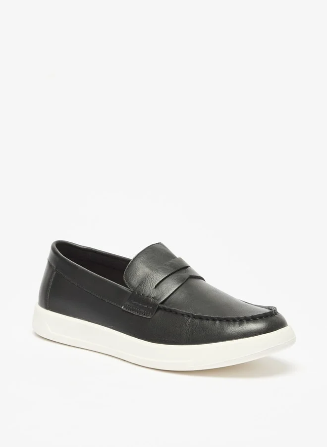 LBL by Shoexpress Men's Solid Slip-On Loafers