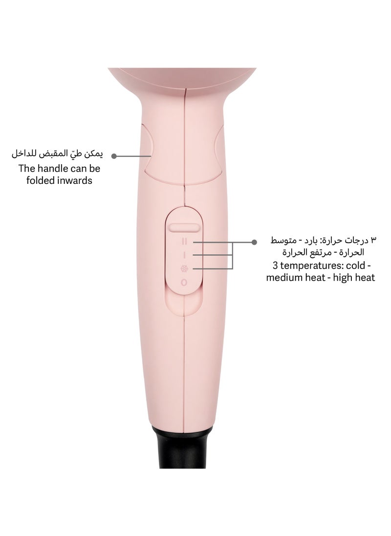 La belle Mini Hair Styling Set Pink  - Image 4