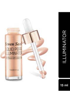 Seven Seas Seven Seas Liquid Pearl Liquid Highlighter For Face makeup  illuminating Liquid Highlighter with Dewy finish Manhattan  - Image 2