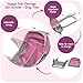 Badger Basket Voyage Twin Carriage Doll Stroller for 18 to 20Inch Dolls with Rotating Pram Handle and Storage Features Perfect for Little Mommies on The Go - Image 4