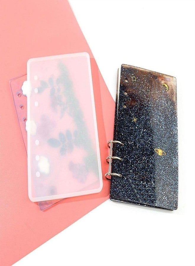 SNOOGG Pack of 3 Combo of 2Pc of A4 Size Notebook and 3Pc Penmold Mold for Silicone Epoxy Resin Casting, DIY Project, Dairy, Secret Dairies Personal daires - Image 3