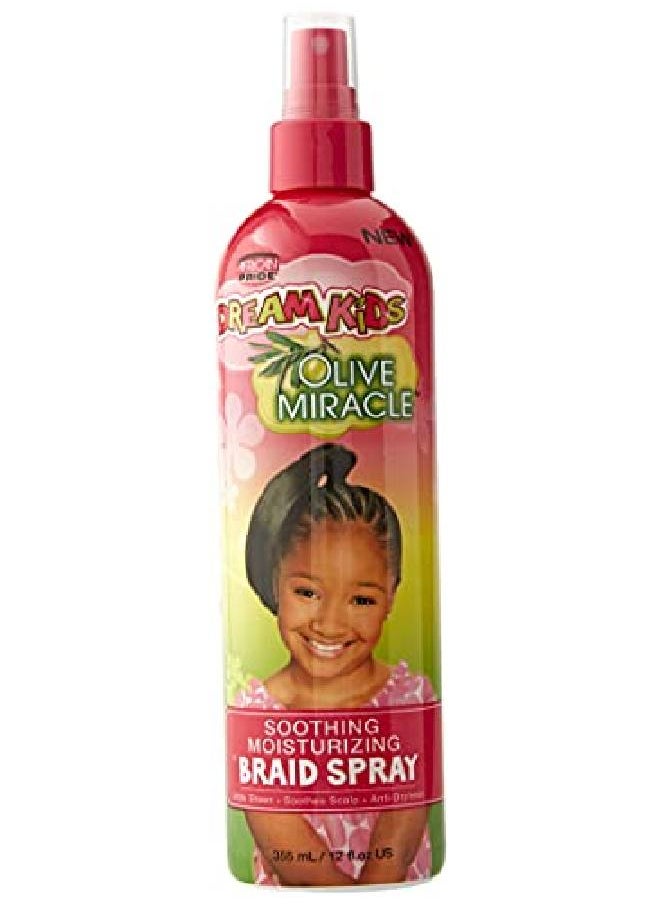 African Pride Dream Kids Olive Miracle Moisturizing Braid Spray  - Image 1