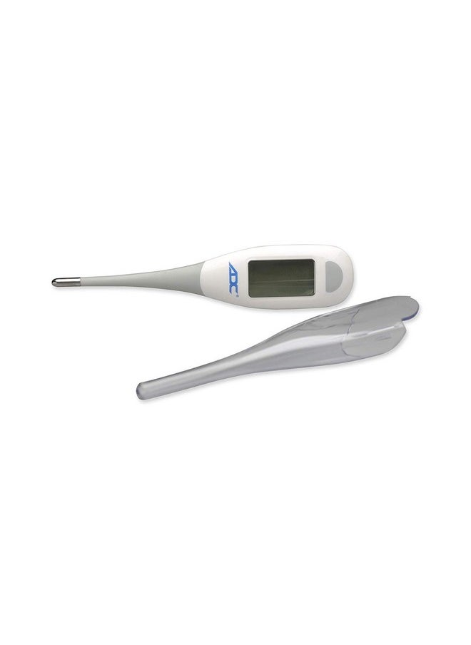 ADC Fast Read Digital Thermometer Flexible Tip And Large Quick Read Lcd Display With Colorcoded Backlighting White 418N  - Image 3