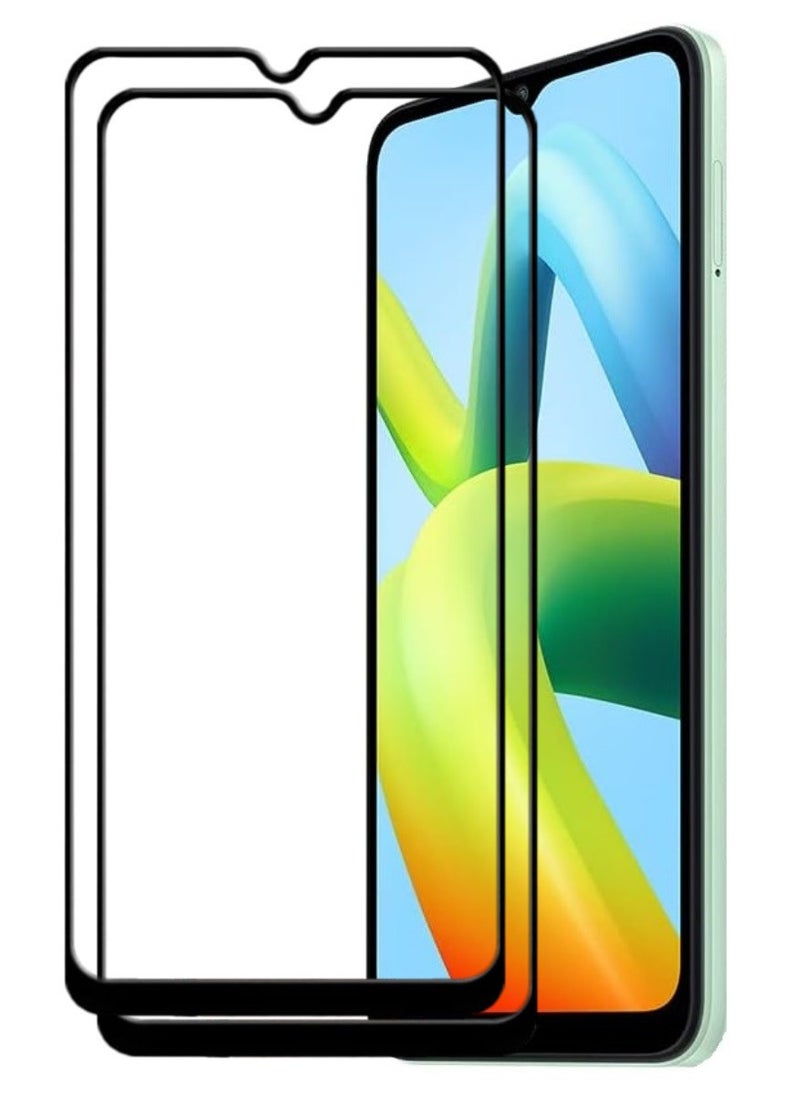 ACLIX 2 Pieces Antistatic ESD Dustproof Premium Quality High Definition Tempered Glass Screen Protector Designed For Xiaomi Redmi A1+ - Image 1