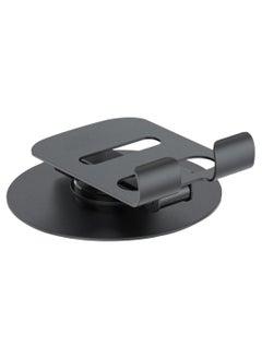VIO Foldable Adjustable Aluminum Metal Mobile Phone Holder for Desk with 360 Degree Rotation Stand Stable Sturdy Anti Slip Compatible with Smart Phones iPhone for Home Office Desk Travel Desktop Phone Stand 360° Rotating Metal Phone Holder Non Slip Desk Phone Stand  - Image 4