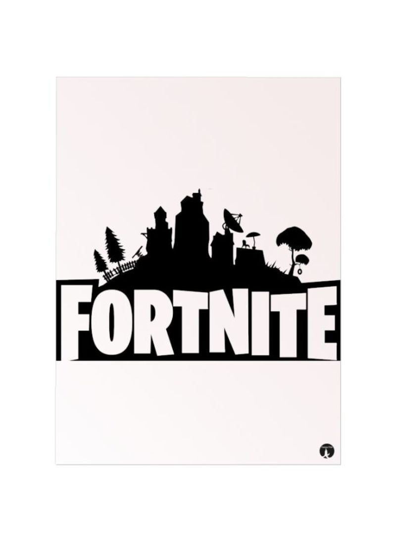RKN Fortnite Printed Mousepad Off White/Black