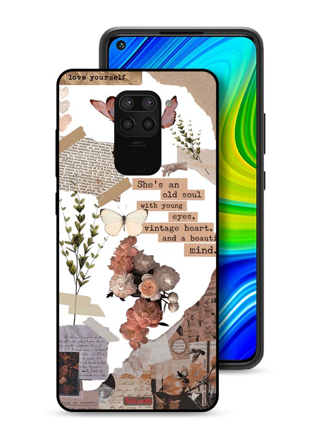 Tolwak Xiaomi Redmi Note 9 Protective Case Cover She Is An Old Soul - Image 1