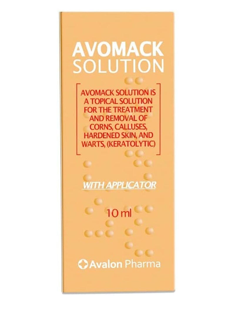 Avomack Solution for Removal of Callus and Corns 10 ml