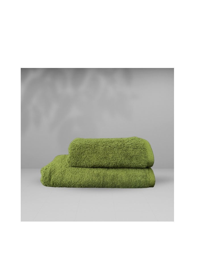 HAMMAM Hammam home towel 50*100 Olive  - Image 1