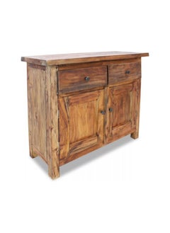 Wood Side Cabinet, Solid Reclaimed Sideboard Buffet Table Kitchen Cupboard with 2 Drawer and Shelf Floor Storage Cabinet for Kitchen Living Room Dinning Room,29.5 x 11.8 x 25.6in - pzsku/Z62A8697C740ECA16D874Z/45/_/1733077423/9b673b44-f09f-4a5f-846d-d499ee671bef