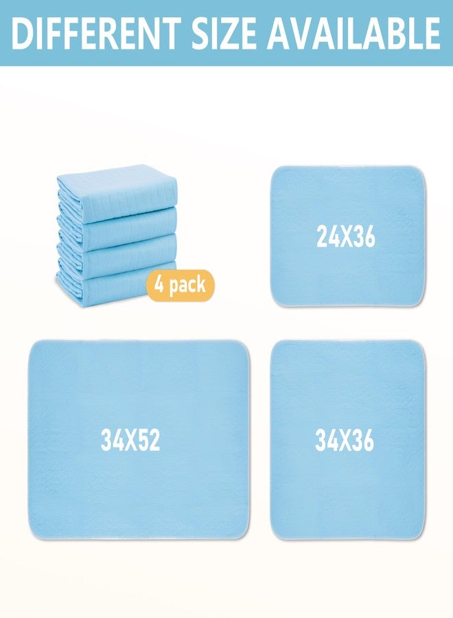 DAHAPYBOO Washable Underpads 34x36 Inch 4 Pack - Image 4