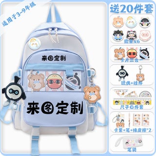 Kids Cute Large Capacity Backpack Blue-customized pictures-private chat customer service - pzsku/Z62A870401375119A4874Z/45/1746206747/56966e03-cb26-49cc-9052-0a72fee356e7