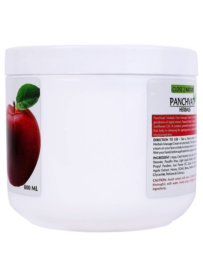 Panchvati Herbals Fruit Massage Cream 800gm Silicone Free For All Skin Types - Image 3