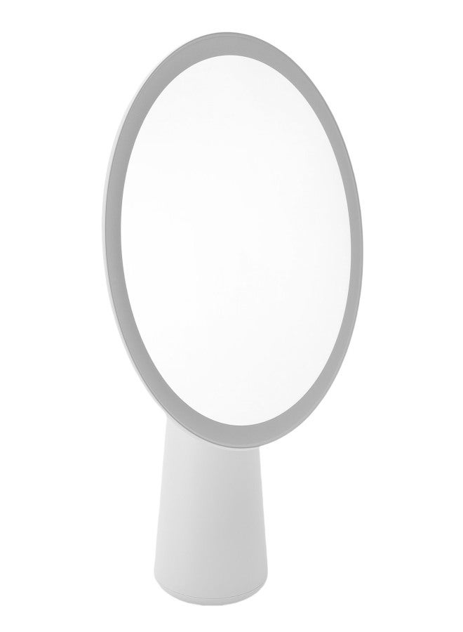 Sunscreen Test Mirror 7.6 Inch Type-C Rechargeable Support Phone Charging Portable Travel Makeup Mirror with LED Light - Image 5