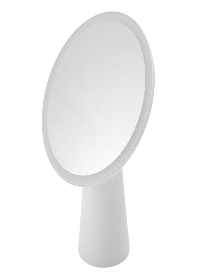 Sunscreen Test Mirror 7.6 Inch Type-C Rechargeable Support Phone Charging Portable Travel Makeup Mirror with LED Light - Image 2