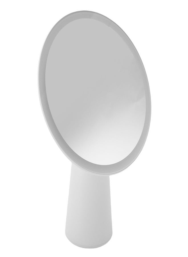 Sunscreen Test Mirror 7.6 Inch Type-C Rechargeable Support Phone Charging Portable Travel Makeup Mirror with LED Light - Image 4