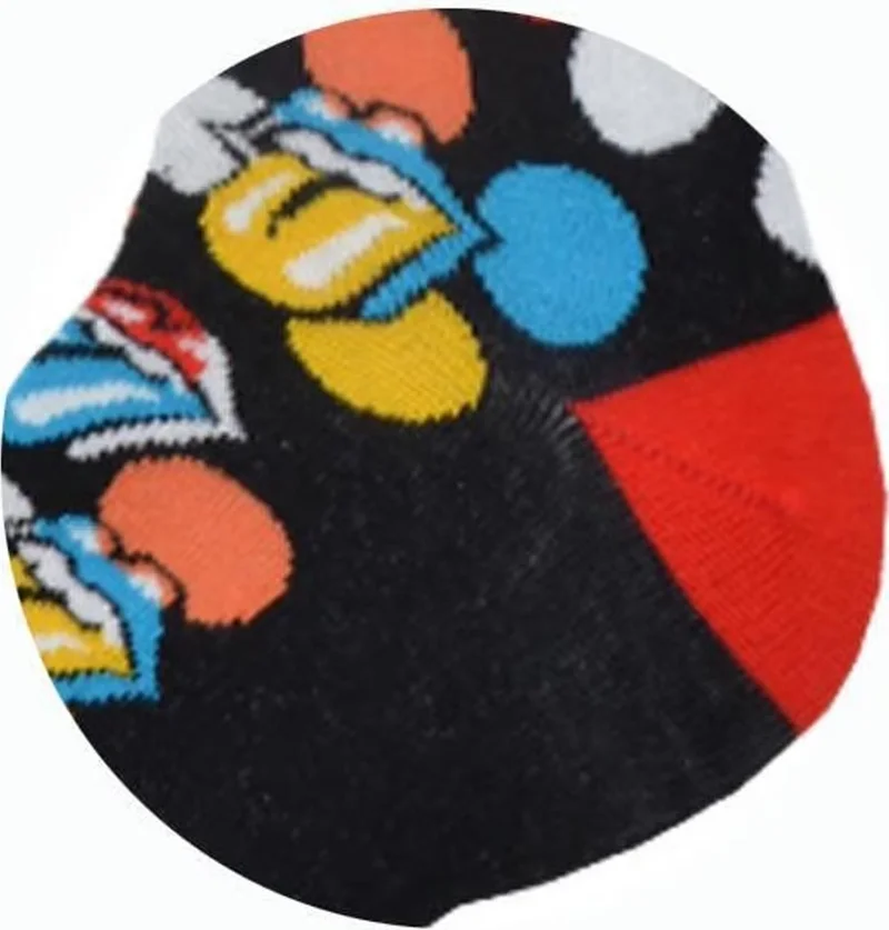 Dode Flora Tongue Patterned Socks Men's Long Socks Clb