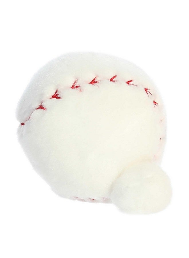 Aurora® Adorable Palm Pals™ Slugger Baseball™ Stuffed Animal - Pocket-Sized Play - Collectable Fun - White 5 Inches - Image 3