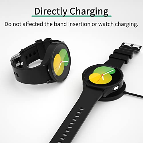 HASDON [6+6Pack Case and Screen Protector for Samsung Galaxy FE/Galaxy Watch 5/ Galaxy Watch 4 40mm, Bubble Free Tempered Glass Screen Protector + Waterproof Matte Hard PC Bumper Cover - Image 4