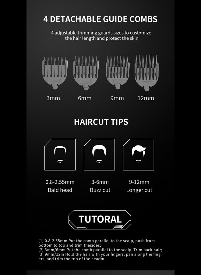 ENCHEN Electric Trimmer Beardo 2 High Quality Usb Barber Cordless Professional Hair Clippers - Image 5