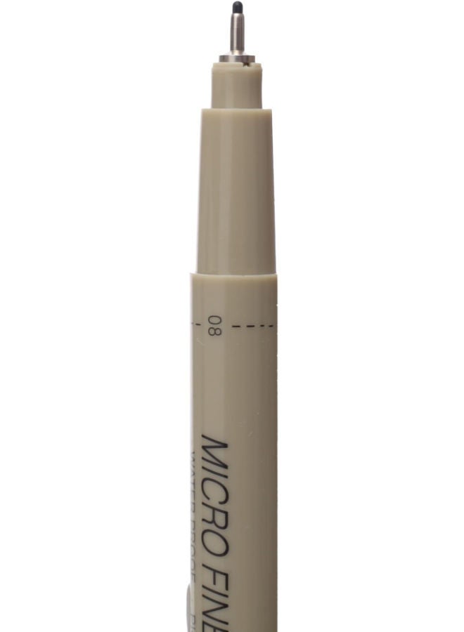 M&G Micro Fineliner, 8mm Waterproof Tip for Precise Technical Drawing and Sketches - Image 3
