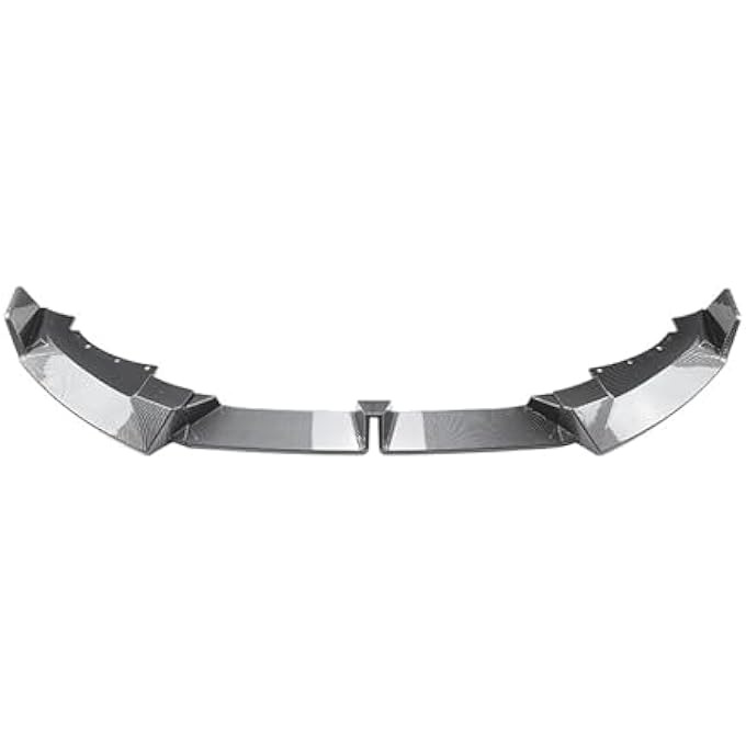 FINMOKAL Carbon Fiber Look Front Bumper Lip Spoiler Splitter Compatible with BMW X6 G06 LCI M Sport 2023 2024 - Image 3