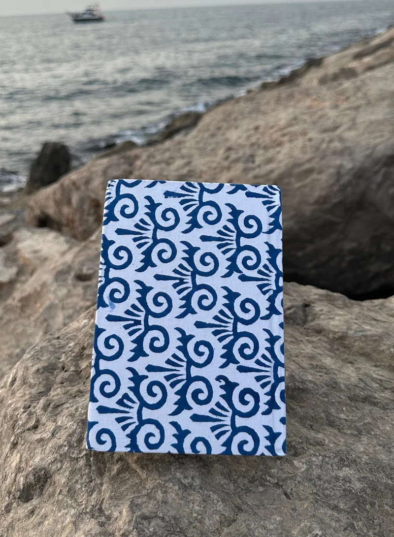 Tohfa Luxe Tohfa Luxe Khatt Handmade Block Printed Diary