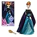Disney store دميه الأميرة الكلاسيكية الرسمية من متجر ديزني الملكة آنا من فيلم فروزن 2 بطول 11 بوصة تشمل فرشاة مع تفاصيل مصبوبة دمية قابلة للتشكيل بالكامل في زي كلاسيكي ألعاب الأميرات من ديزني - Image 2