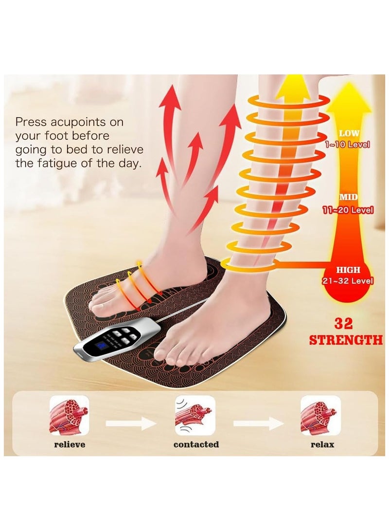 general Foot Massager for Daily Easing Fold-able Foot Massager with 8 Modes for Difference Range to Rest - Image 3