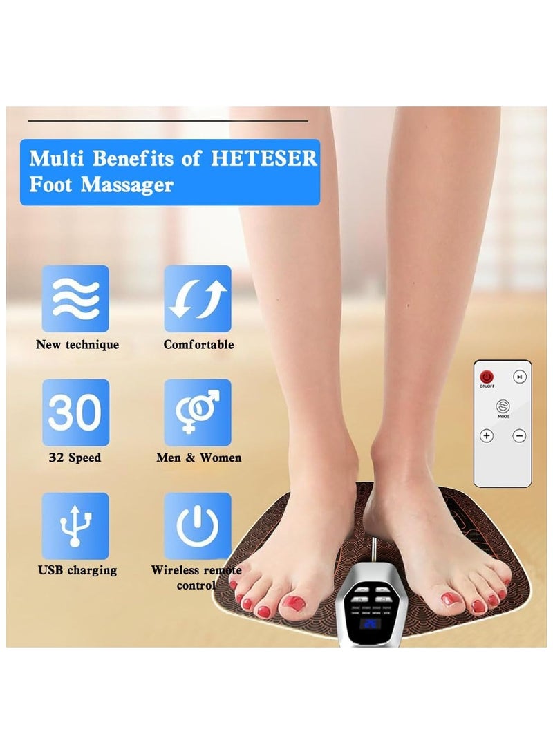 general Foot Massager for Daily Easing Fold-able Foot Massager with 8 Modes for Difference Range to Rest - Image 4