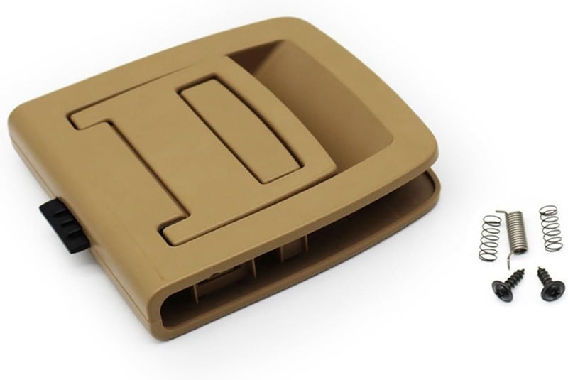 Vuzmode BMW X5 X6 Rear Trunk Handle Cover - Beige - Image 1