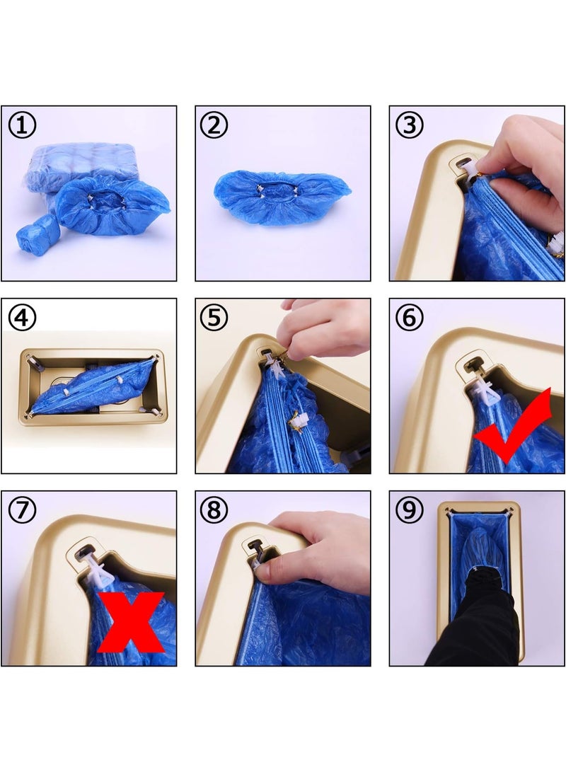 Automatic Shoe Cover Dispenser Machine – Hands-Free Disposable Shoe Cover System, Waterproof & Dustproof Boot Covers for Medical, Home, Office & Commercial Use - Image 4