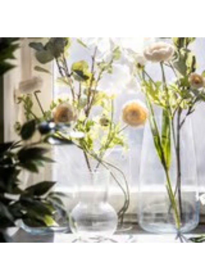 Vase clear glass 18 cm - Image 5