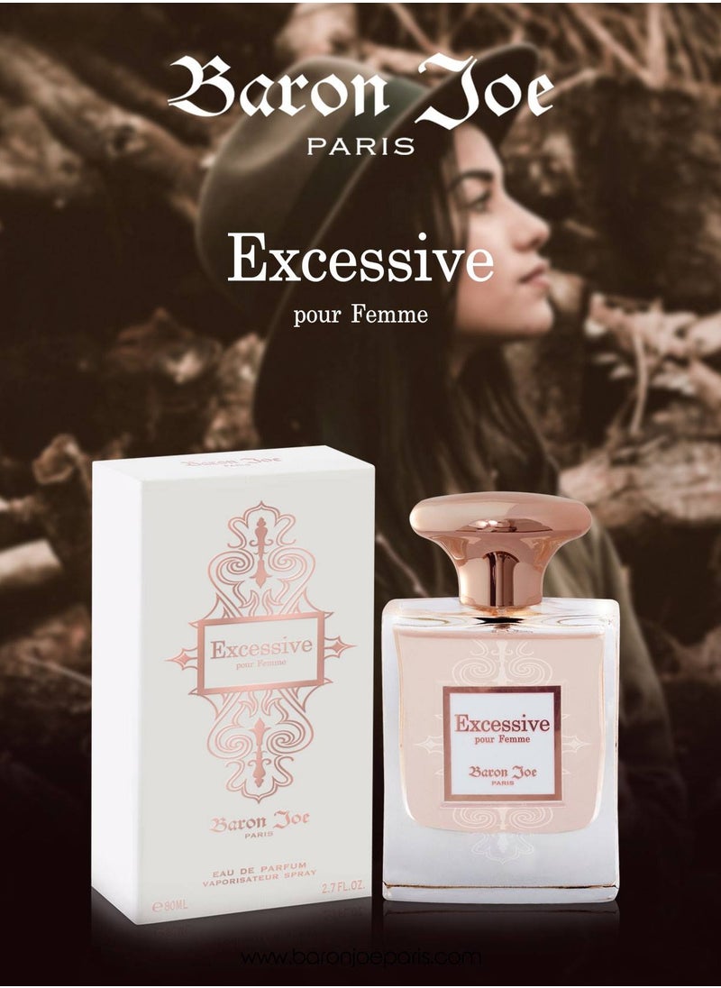 Baron Joe - Baron Joe Excessive Women EDP 80ml - Image 1