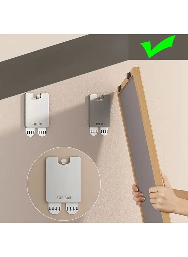 36 Pairs Heavy Duty Nylon Picture Hanging Strips No Nails Damage Free Wall Mount - Image 5