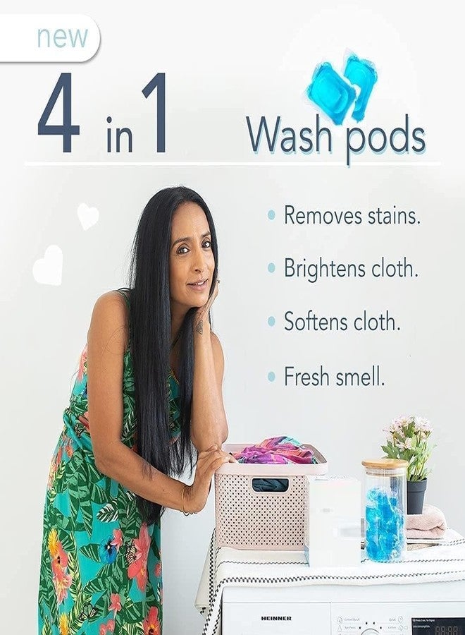 Crega Portable Laundry Detergent Gel Capsules, Travel-Friendly Laundry Beads for Clothes Cleaning, Liquid Washing Pods for Home, Dorm, Bathroom & Travel, (Multicolor) (25) - Image 2
