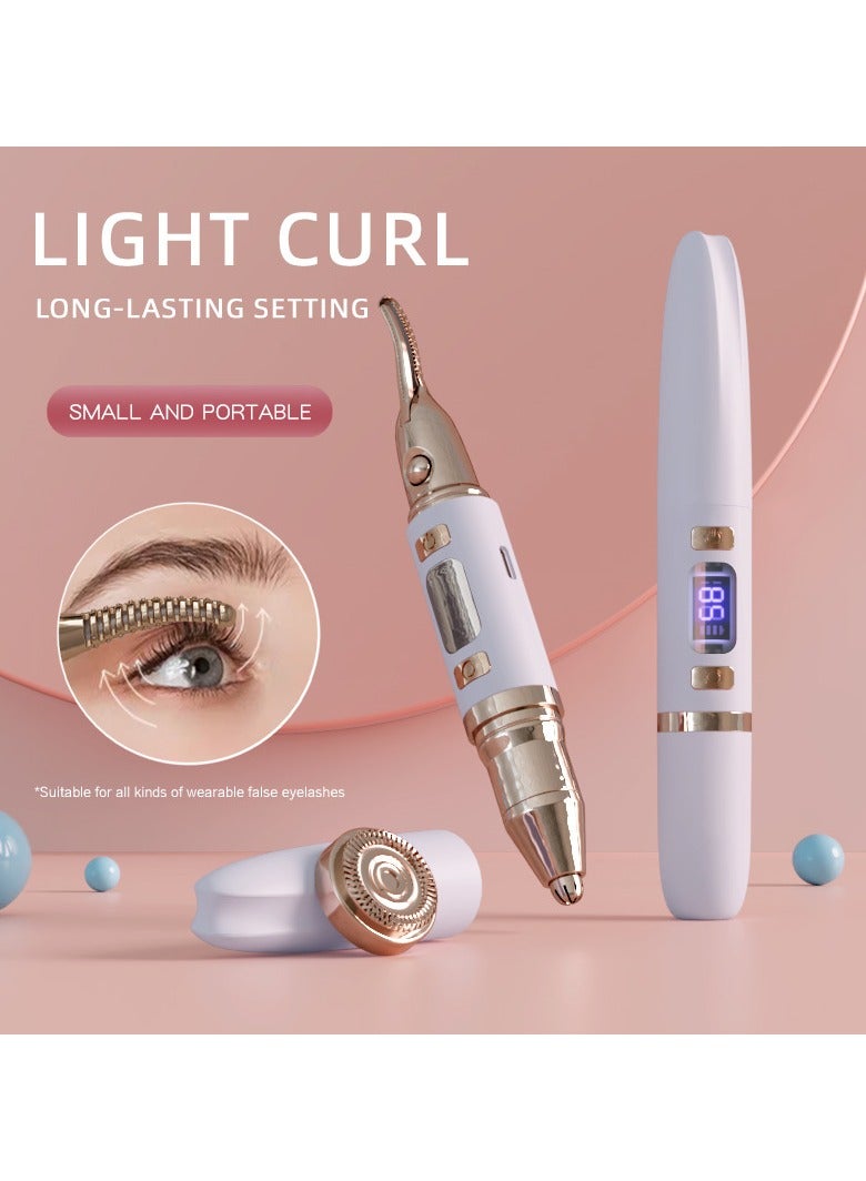 Women's Multi-Function Electric Hair Trimmer - Eyebrow Trimmer + Nose Hair Trimmer + Shaver Rechargeable Eyebrow  Facial Hair Trimmer Full-Body Hair Care Tool - Image 3