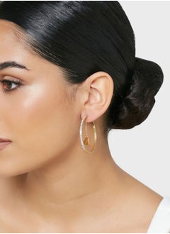 GUESS Heart Hoop Earrings  - Image 4