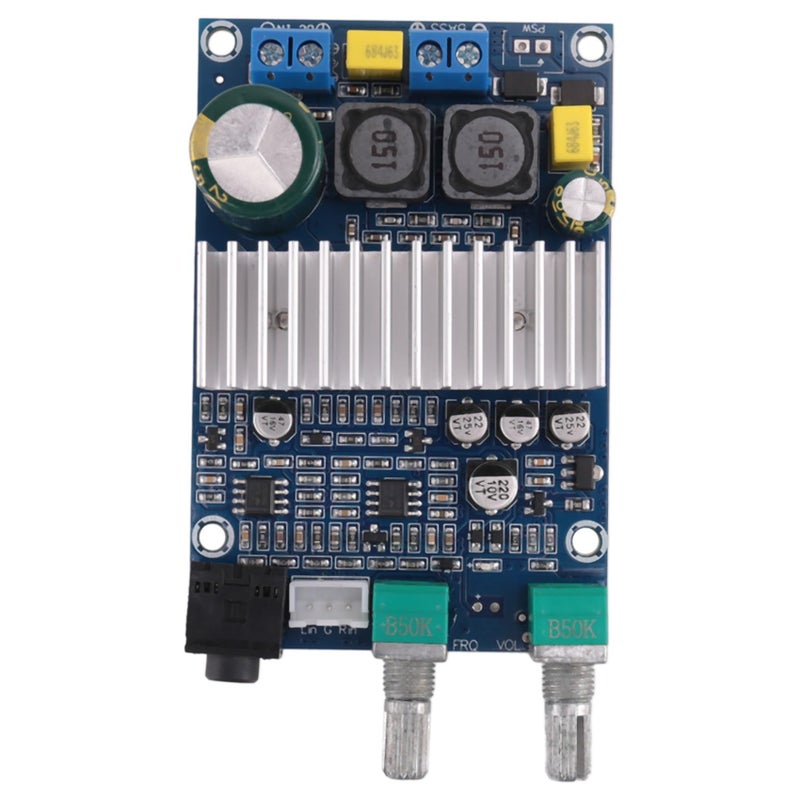 TPA3116 Subwoofer Amplifier Board 100W Bass Output 12 24V Digital Power Amplifier Blue - Image 5